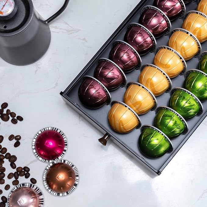 Flagship for Nespresso Pod Organizer Vertuo Pod Holder Coffee Pod Drawer Coffee - Image 5