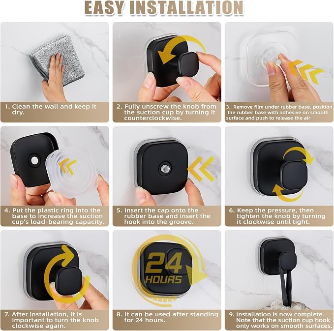 Suction Cup Hooks for Shower - Image 6
