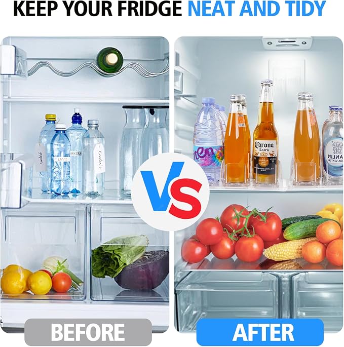 SOLY Drink Organizer for Fridge, Soda Can Dispenser for Refrigerator, Automatic - Image 5