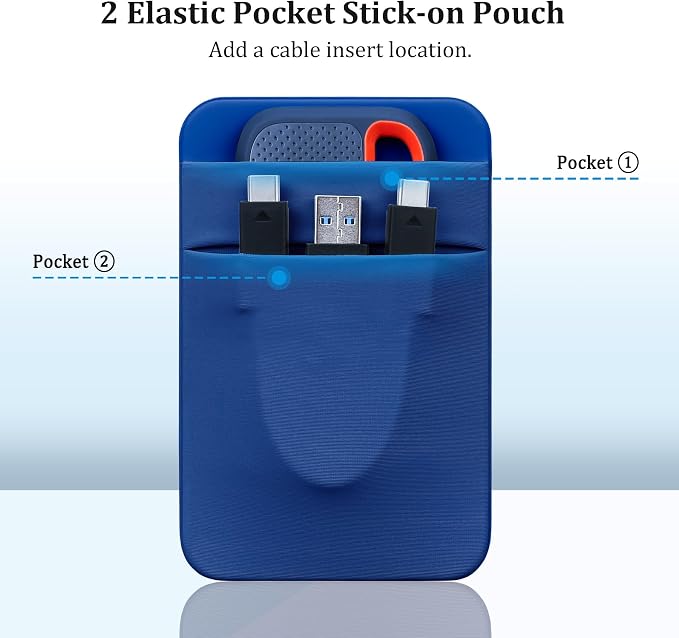 Lacdo Portable Hard Drive Sleeve - Image 5