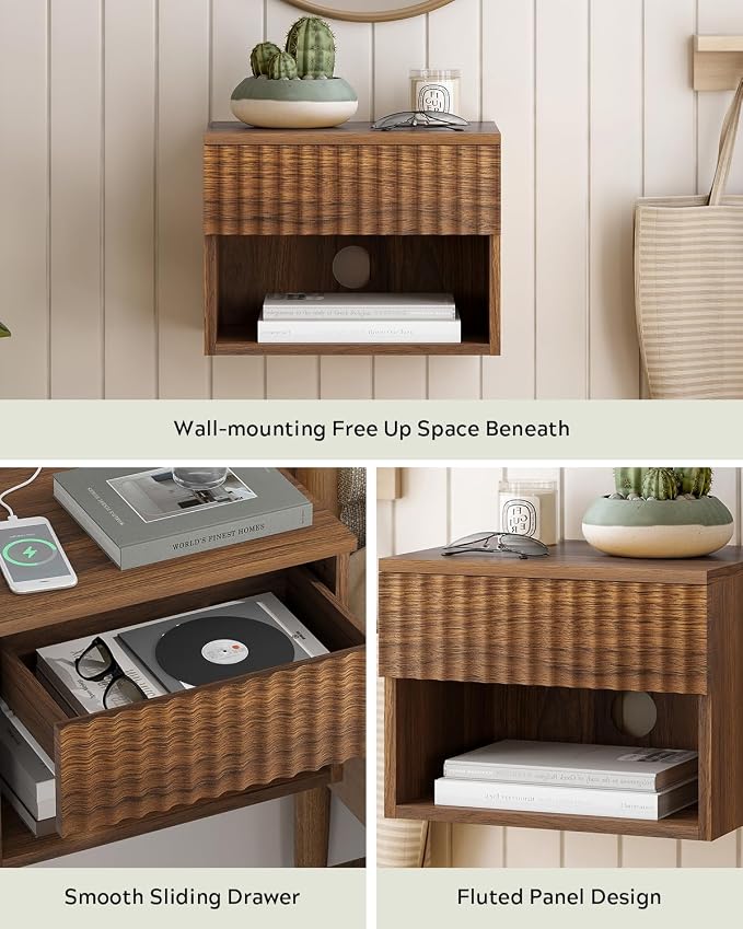 Floating Nightstand Set of 2 - Image 4