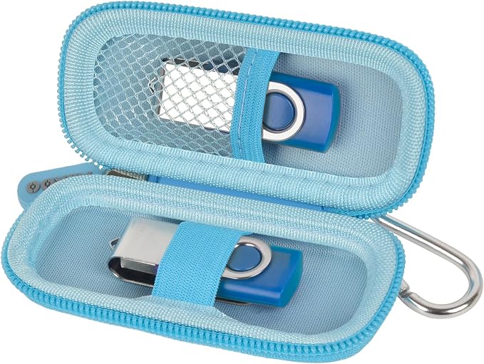 USB Flash Drive Case, SD Card Holder Compatible by ALKOO