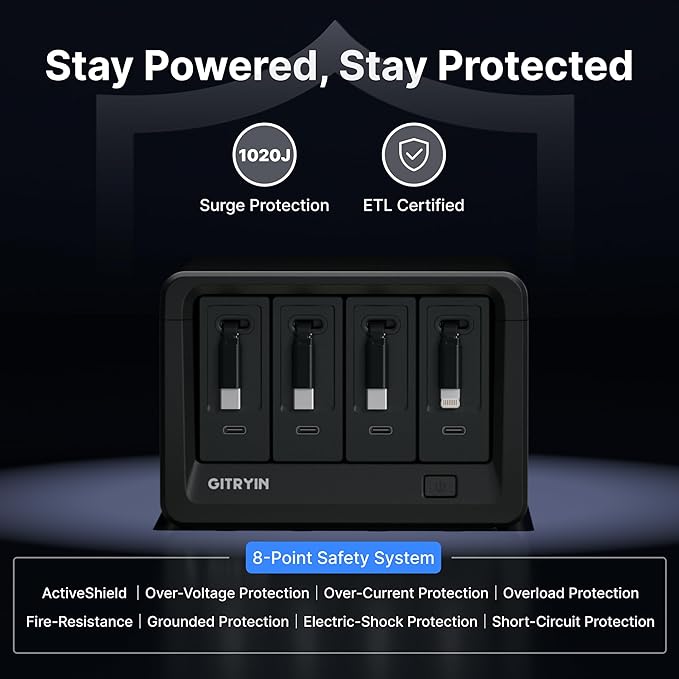Gitryin 12-in-1 Desktop Charging Station - Image 7