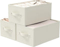 Foldable Closet Organizer, 3 Pack Cube Storage Bin, Clothes Basket by Unknown