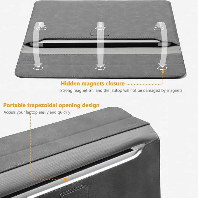 HYZUO 15 Inch Laptop Sleeve Case - Image 4