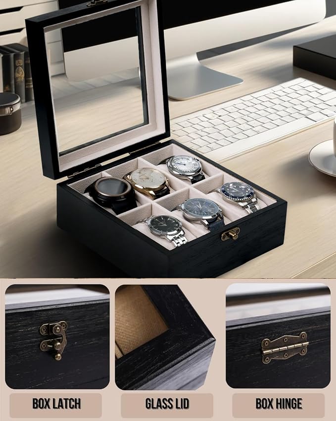 Watch Box, Watch Case for Men Women - Image 3
