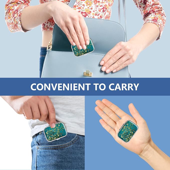 Pill Box 2 Compartment Small Pill Case, Portable - Image 6