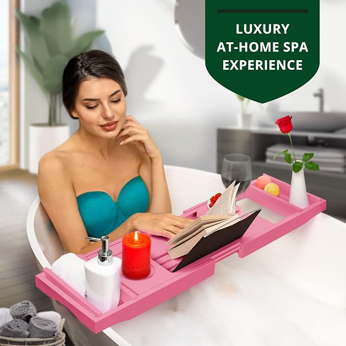 ROYAL CRAFT WOOD Non-Foldable Bathtub Tray - Image 6