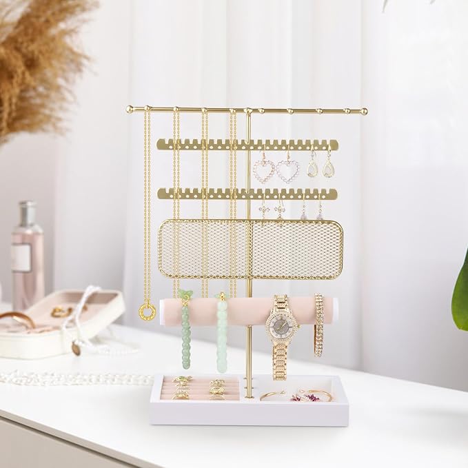 Hyber&Cara 3 Tier Jewelry Display Stand - Image 6
