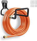 Water Hose Holder, 1 Pack Heavy Duty Wall Mount, Metal Hose Reel, Sturdy Hose by Lifeisbetterinthegarden