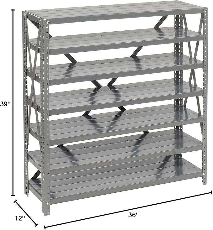 Global Industrial 7 Shelf Steel Shelving - Image 2