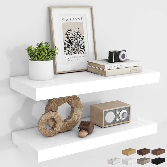 RICHFOCUS 24Inch Floating Shelves by Unknown