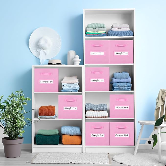 artsdi 11x11 storage cube bins Foldable Fabric storage cubes - Image 6