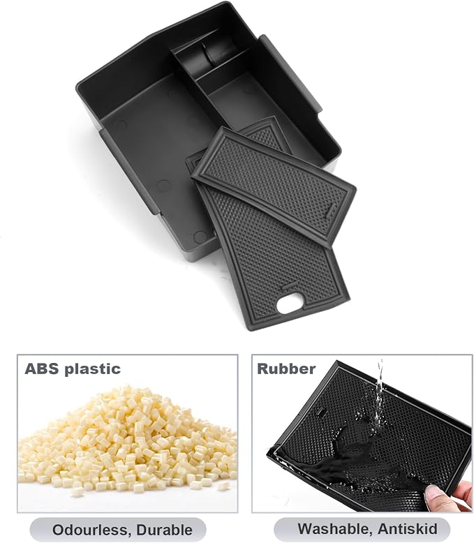 SKTU 3Pcs for 2025 2026 Subaru Forester Center Console Organizer 2025 2026 - Image 7