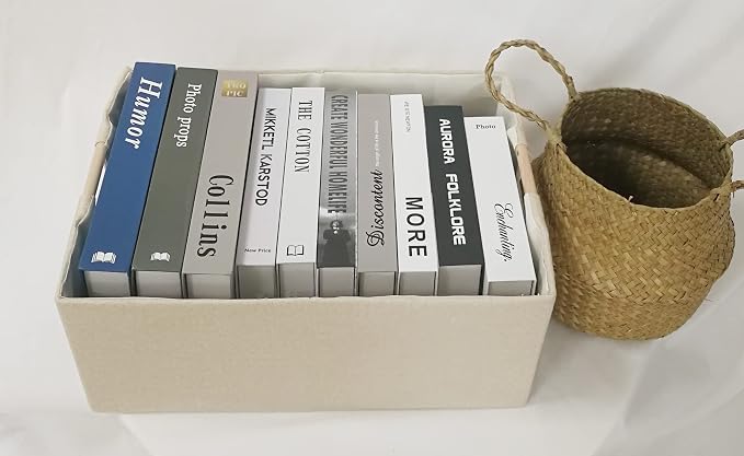 Storage Bin for Shelves Rectangle Closet Baskets Foldable Box - Image 4