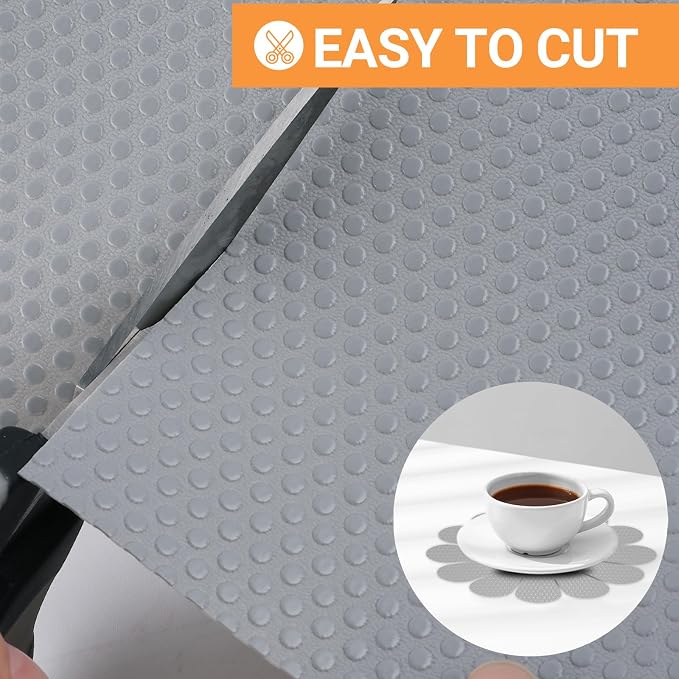 Shelf Liners for Kitchen Cabinets Non-Adhesive: Waterproof Drawer Liner 14 Inch - Image 6