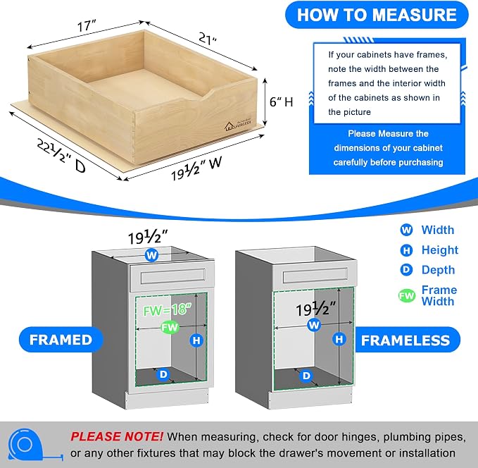 WelFurGeer Soft Close Pull Out Drawers - Image 5