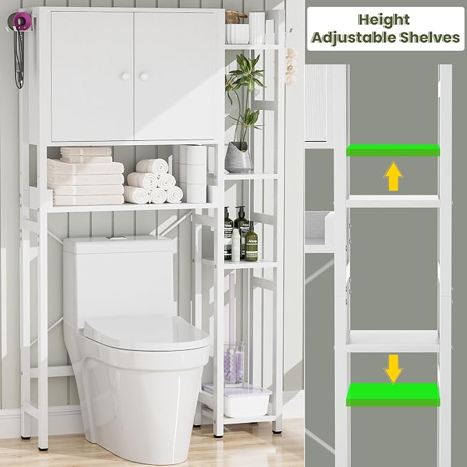 Over The Toilet Storage Cabinet - Image 6
