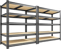 Garage Shelves, 72.1" H Garage Storage Shelves, 5 Tier Adjustable Shelving Units by Unknown