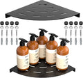 2 Pack Corner Shower Shelves Load Capacity 40 lbs 304 Stainless Steel Shower by Unknown
