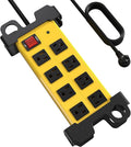 8 Outlet Heavy Duty Power Strip, 2700J Surge Protector by Unknown