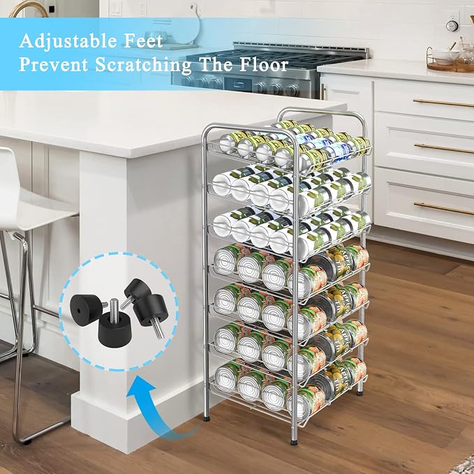 Vrisa Can Organizer for Pantry 7-tier Can Organizer Can Good Organizer for - Image 4
