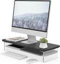 Fenge Acrylic Monitor Stand Riser, 23.6 Inches Monitor Stand by Fenge