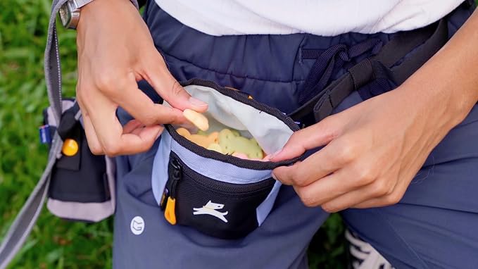 OllyDog Goodie Treat Bag, Dog Treat Pouch, Waist Belt Clip - Image 4