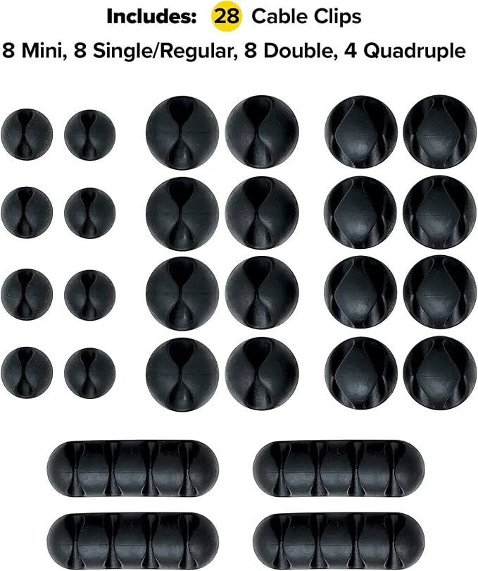 Wrap-It Storage Cable Clips - Image 3