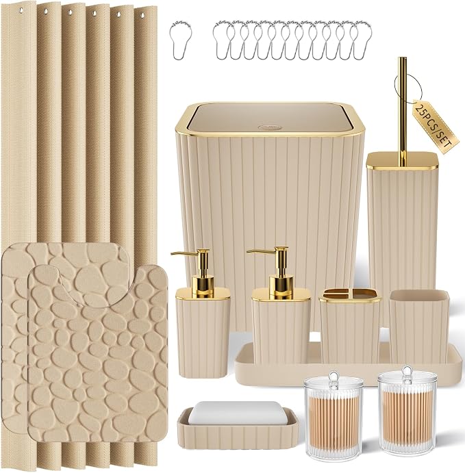 Bathroom Accessories Set by BetterbathroomwithXLHOME