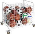 MyGift Professional Gym Metal Multi Sports Ball Storage Cart by MyGiftHome