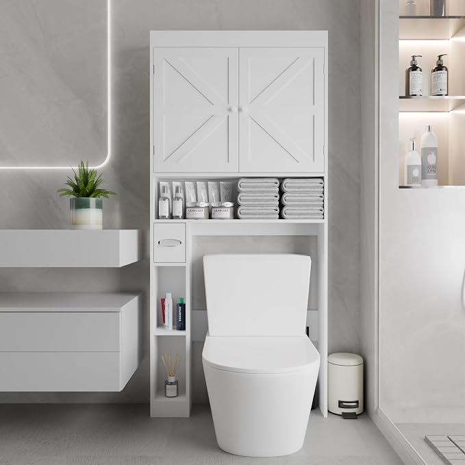 Over-The-Toilet Storage Cabinet by eShelf