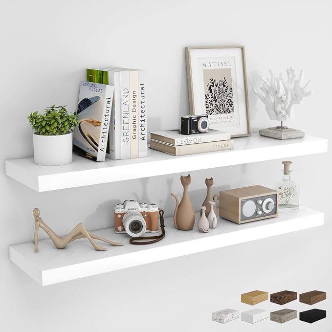 RICHFOCUS 48Inch Floating Shelves by Unknown