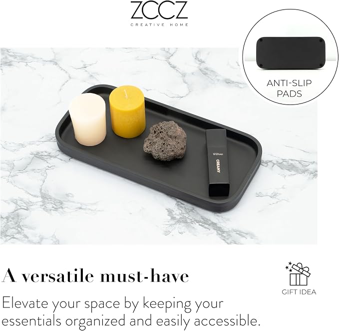 ZCCZ Black Matte Bathroom Accessories Set 6 Pieces - Image 7