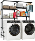 U14 Medium Over the Washer and Dryer Shelves, 4 Tiers Laundry Room