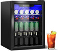 Stopasd Beverage Refrigerator Cooler, 2.6 Cu.Ft/95 Can Drink Fridge by Stopsad