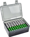 FULLCASE Battery Storage Organizer Holder Holds 54 AA AAA Batteries, Box Cases by FullcaseEasyLifeStorage