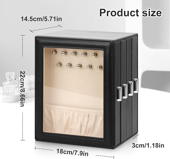 DesignSter Jewelry Box Organizer, Jewelry Box - Image 3