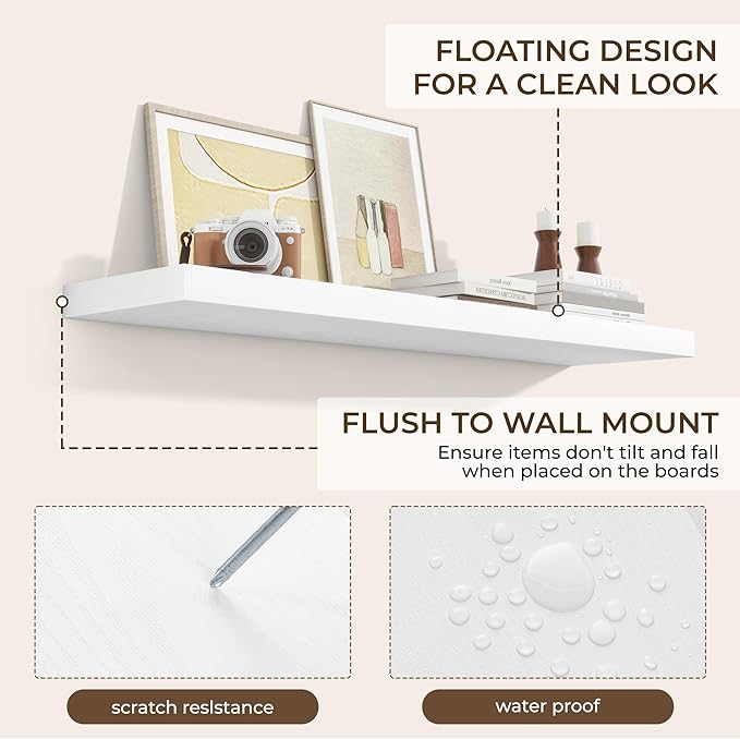 RICHFOCUS 48Inch Floating Shelves - Image 6