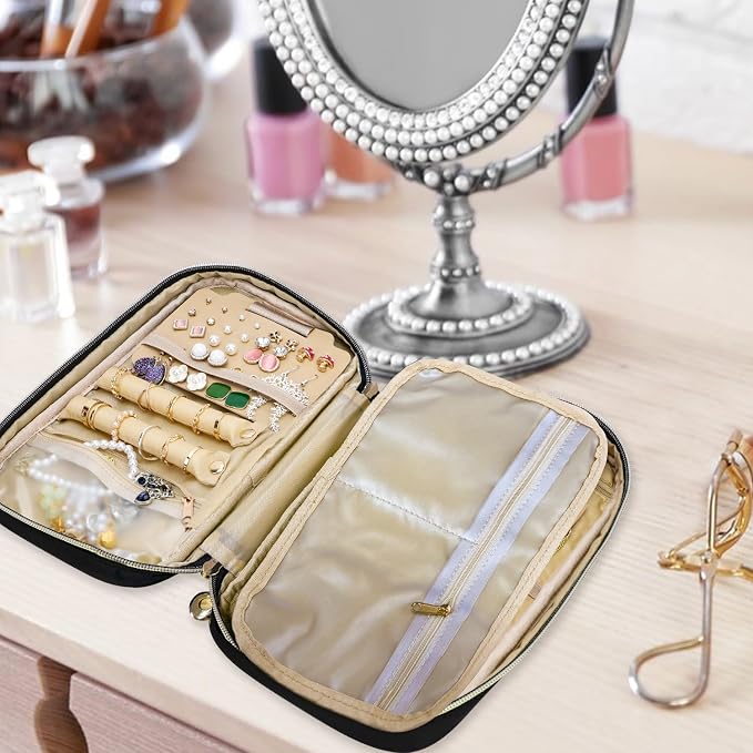 emissary Jewelry Organizer Case Travel Jewelry Storage Bag - Image 6