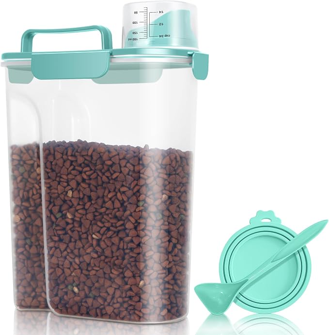 Pet Dog Cat Food Storage Container 5 to 7 lbs by TBMax