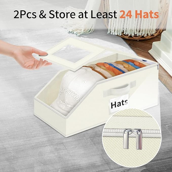 Hat Organizer for Baseball Caps - Image 2