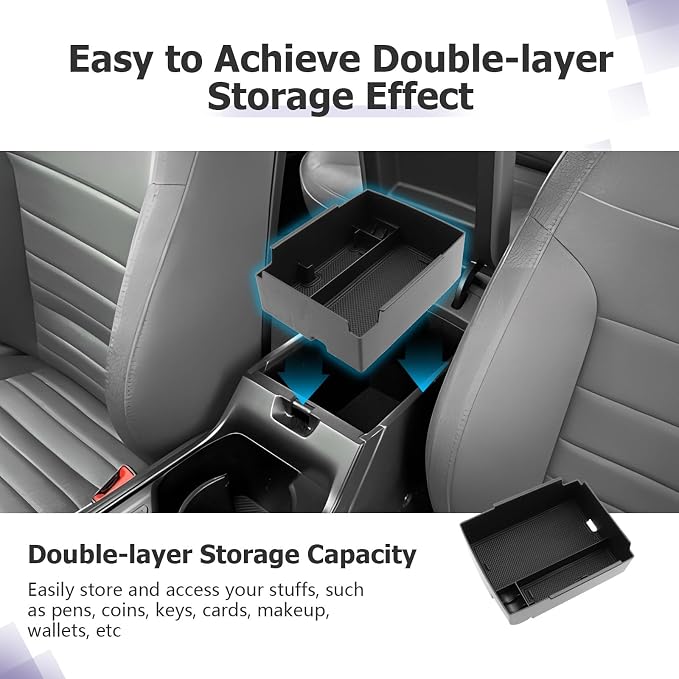 LUWU 2025 K4 KIA Center Console Organizer Compatible - Image 4