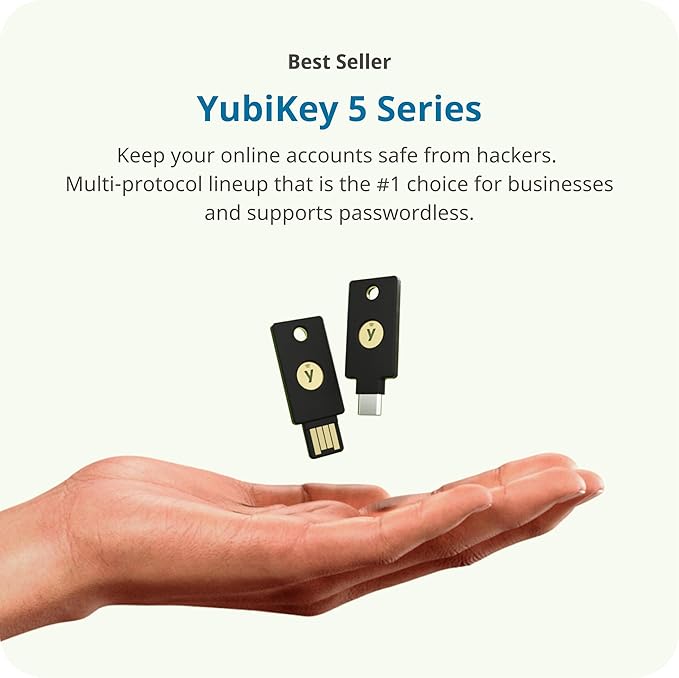 Yubico - YubiKey 5C - Multi-Factor authentication Security Key and passkey - Image 3