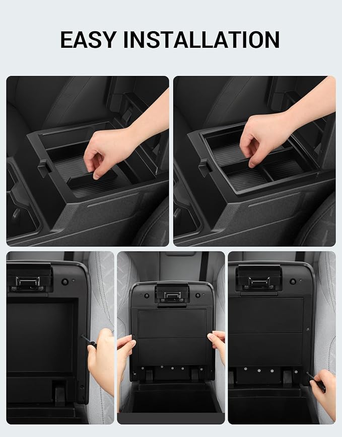 Ecarzo 3PCS Center Console Organizer - Image 9