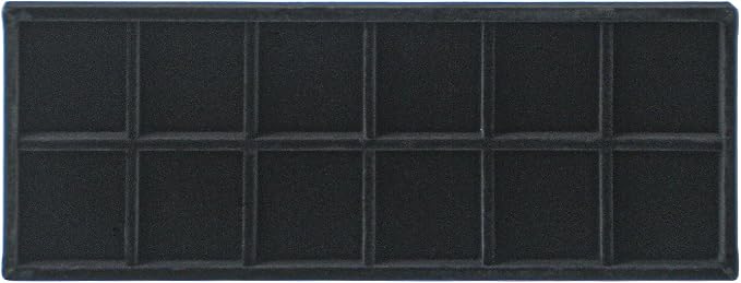 Divided Drawer Organizer, Velvet Jewelry Storage Tray - Image 5