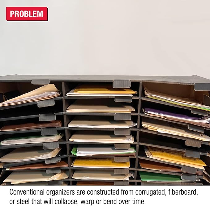 Ultimate Office TierDrop Desktop Organizer Document, and Classroom Sorter - Image 2