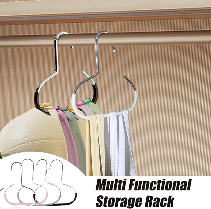Maximize Closet Space with Versatile Storage, Hat Hangers - Image 5