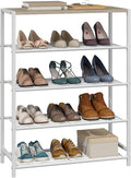 Yusong Shoe Rack Organizer, 5 Tier Industrial Shoe Storage Shelf, Narrow Sturdy by Yusong