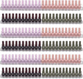 6Pcs/Set 24 Inch Nail Polish Rack Wall Mounted, Lipstick Essential Oil Bottle by FocusOnJewelryDisplay